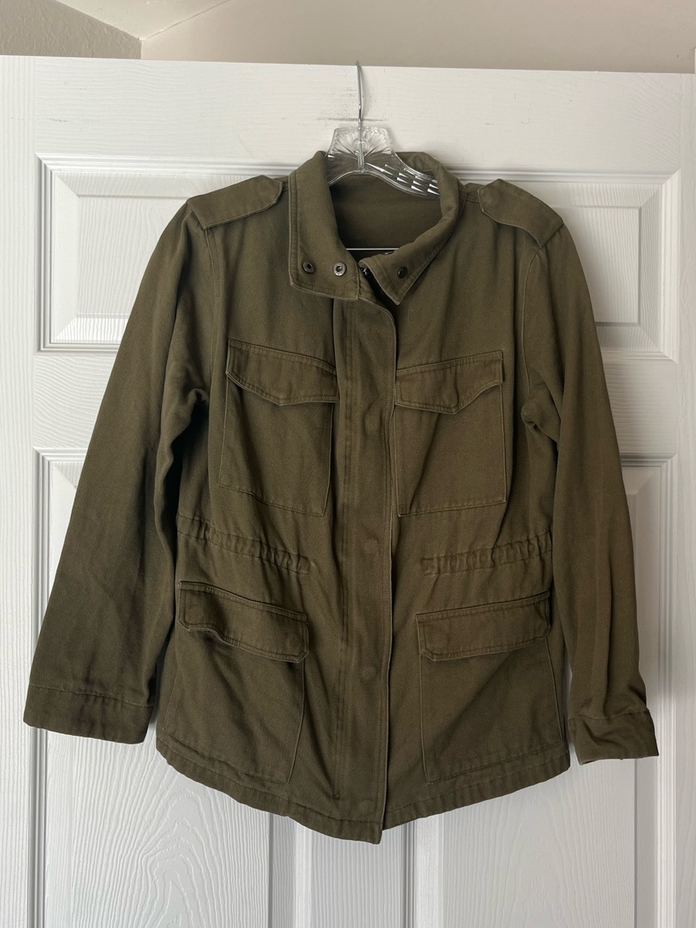 Olive Green Utility Jacket